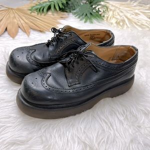 Vintage Platform Wing Tip Dr. Martens